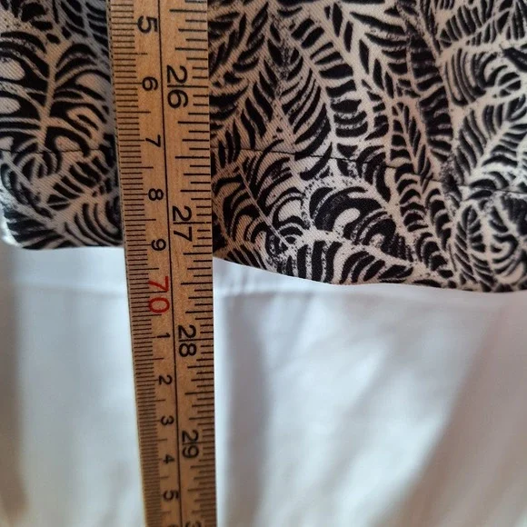 TOMMY BAHAMA Everyday Active All-Over Leaf Print Pant Sz M Pull-On Stretch EUC! - Picture 10 of 10